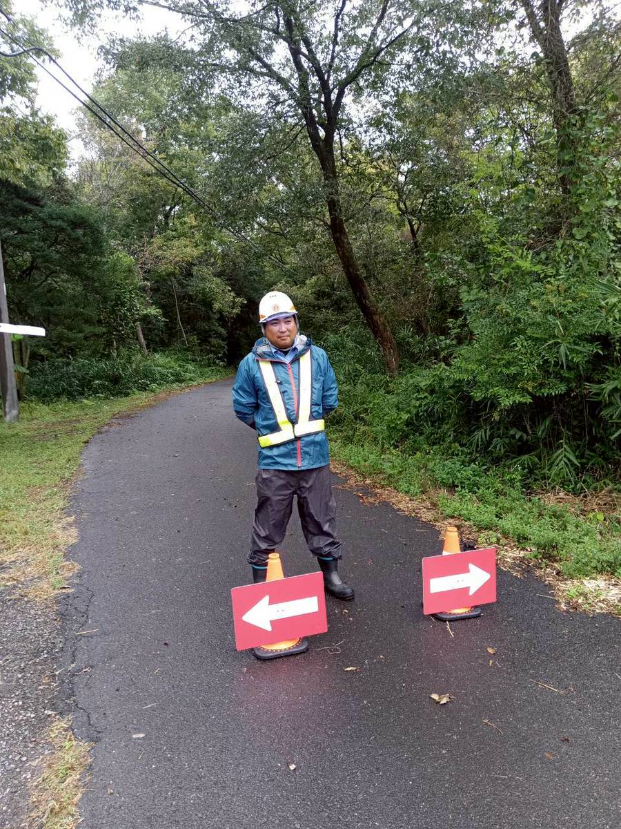 岐阜出張の隊員さんの安全パトロールを行ってきました‼